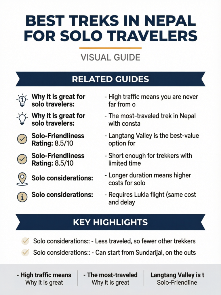 Best Treks in Nepal for Solo Travelers: Routes, Safety & Tips - Visual Guide