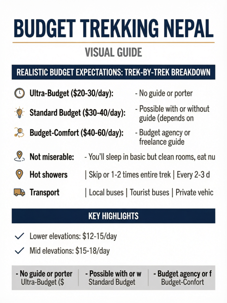 Budget Trekking Nepal: Complete Guide to Trekking on $30-40/Day () - Visual Guide