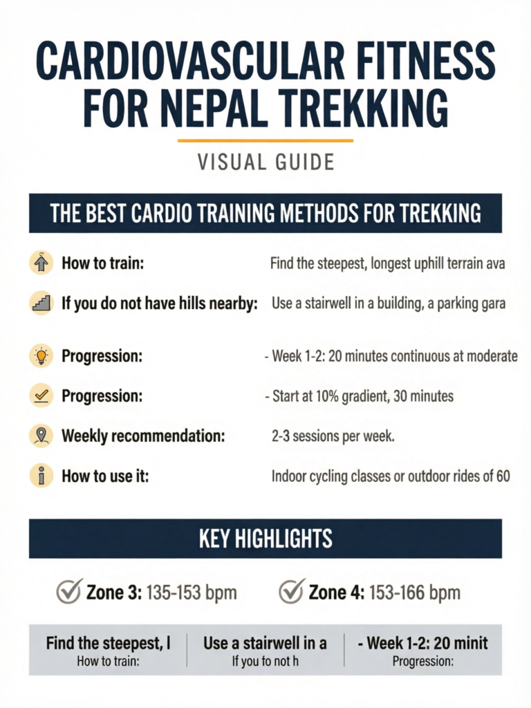 Cardiovascular Fitness for Nepal Trekking: Complete Training Guide - Visual Guide