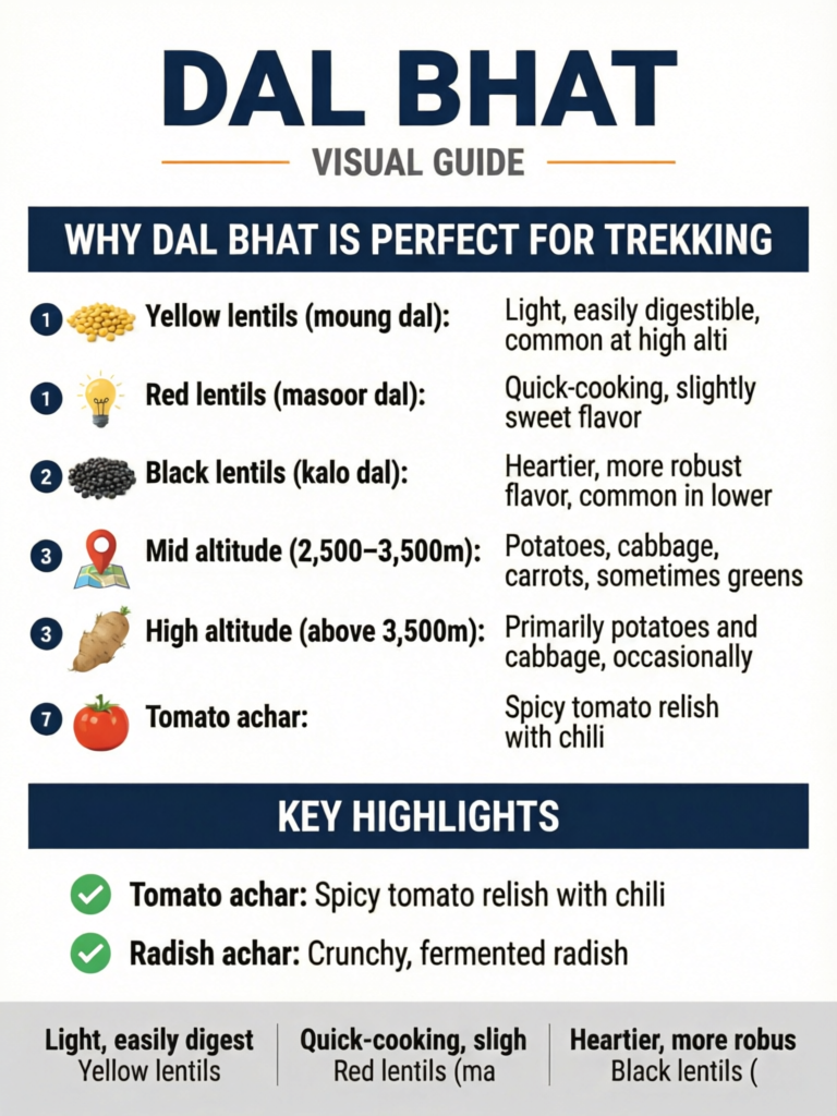 Dal Bhat: Nepal's Trekking Superfood Complete Guide (Dal Bhat Power 24 Hour!) - Visual Guide