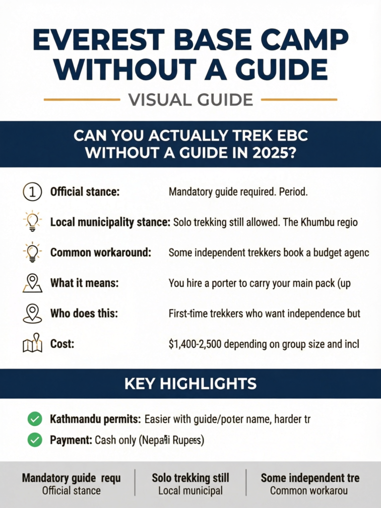 Everest Base Camp Without a Guide: Independent Trekking Guide - Visual Guide