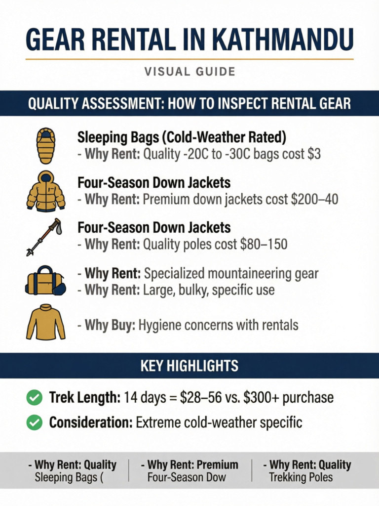 Gear Rental in Kathmandu: Complete Guide to Thamel's Outdoor Shops - Visual Guide