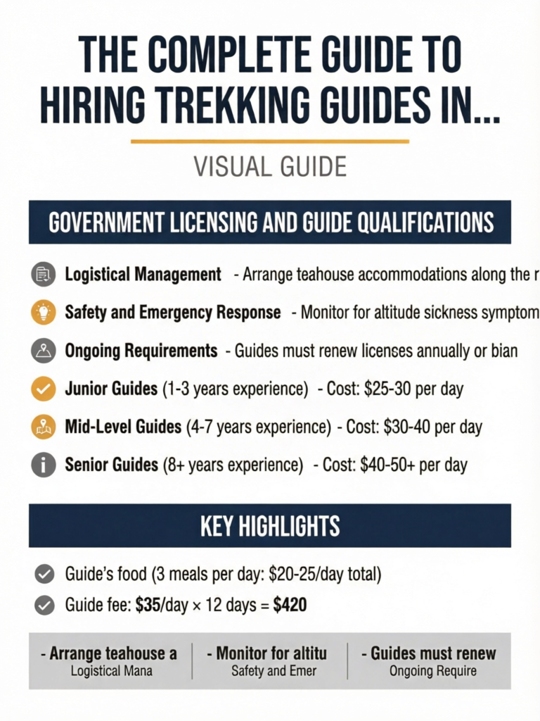 The Complete Guide to Hiring Trekking Guides in Nepal () - Visual Guide