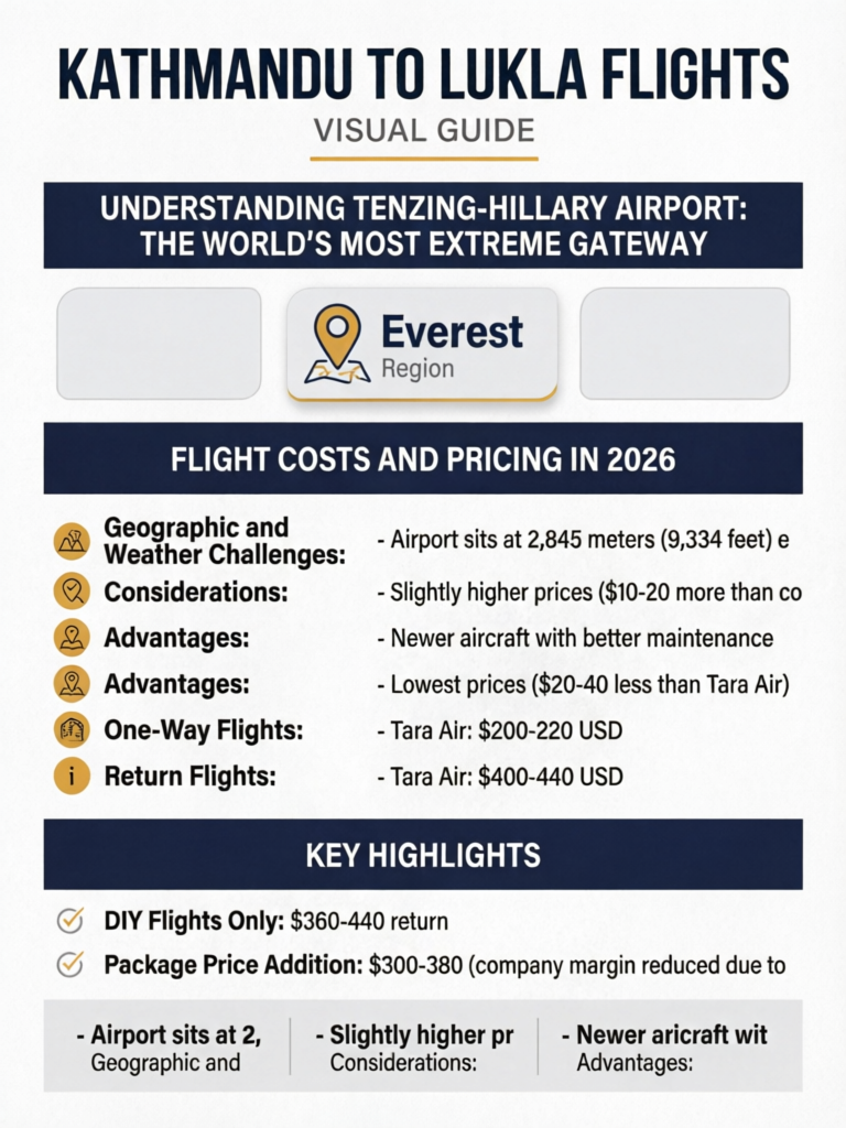 Kathmandu to Lukla Flights: Complete Guide to EBC Gateway - Visual Guide